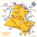 loudoun county map
