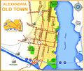 old town alexandria map