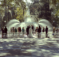 Forsyth Park Wedding © Michael Moore Photography